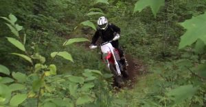 Dirt Bike at Nemadji State Forest 