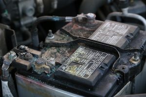 Clean battery terminals