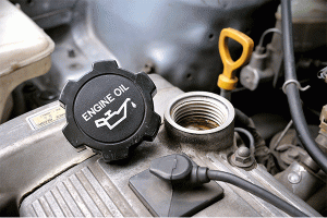 Oil filler cap.
