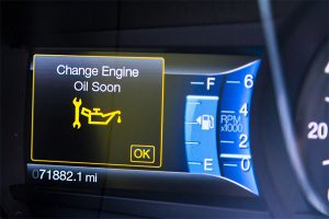 Change oil soon