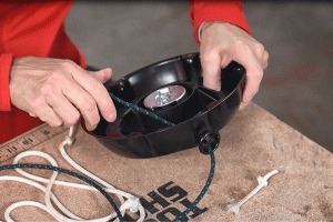 Lawnmower pull cord