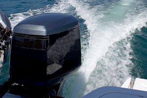 Boat motor.