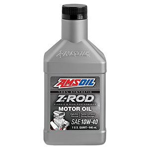 AMSOIL high-zinc Z-ROD motor oil.