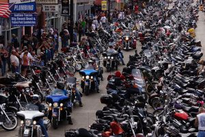 Main Street at Sturgis. 