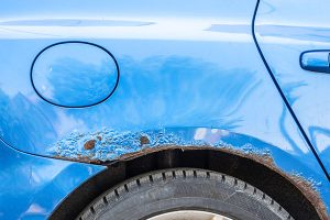 Rust on car.