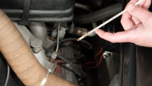 Low engine oil