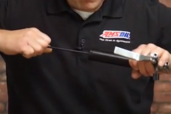 How to load a grease gun