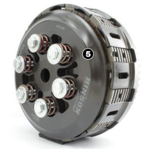 Motorcycle and dirt bike wet clutch.