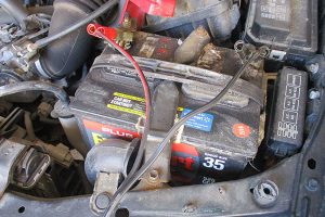 Charging a car batter