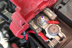 car battery.