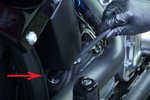 Harley Davidson transmission oil change instructions. 