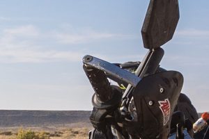 Inspect used motorcycle handlebars for abuse before buying. 