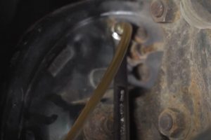 Bleeding car brakes. 