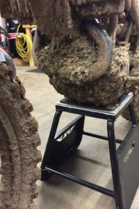 How to wash a dirt bike.