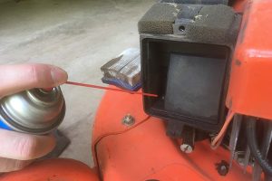 Use starting fluid properly and sparingly.  
