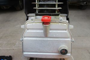 How to change compressor oil.