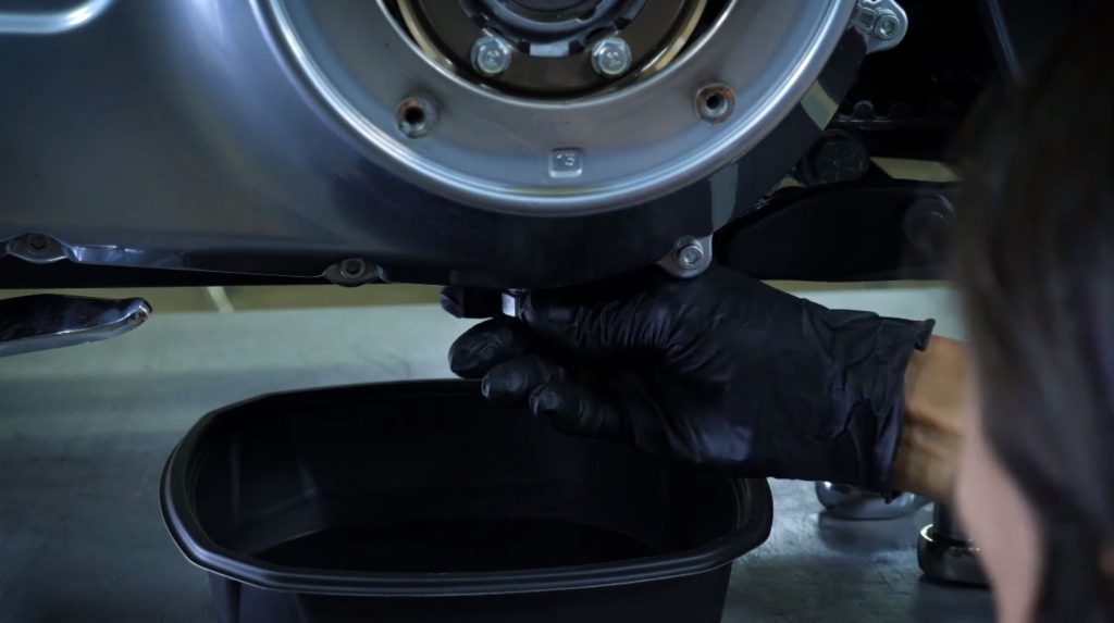Harley Davidson Motorcycle Primary Change
