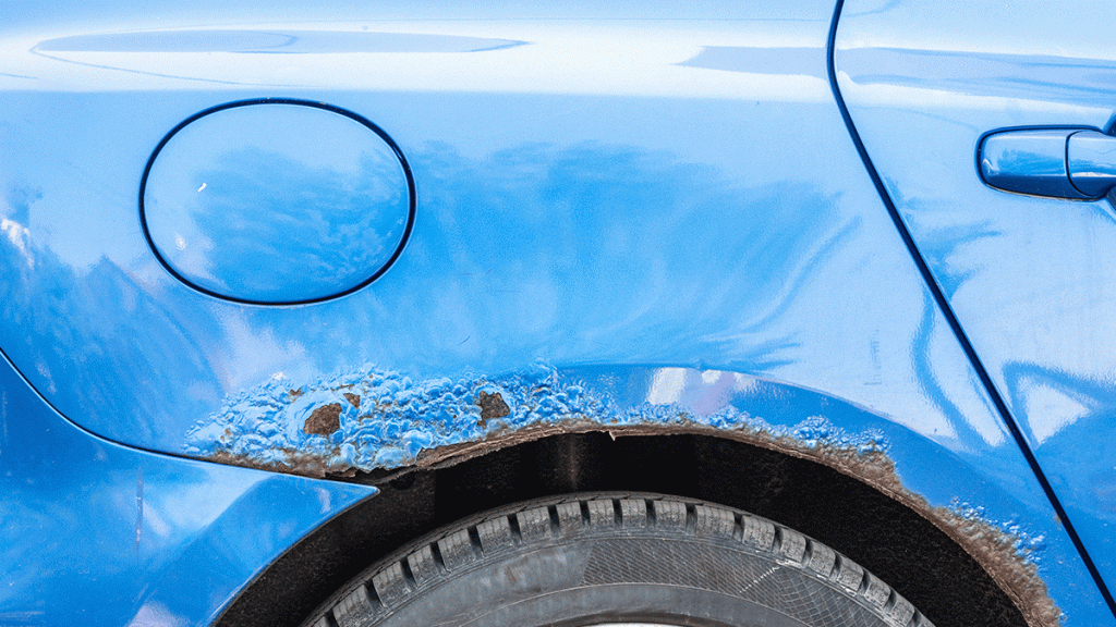 How to fix rust on a car