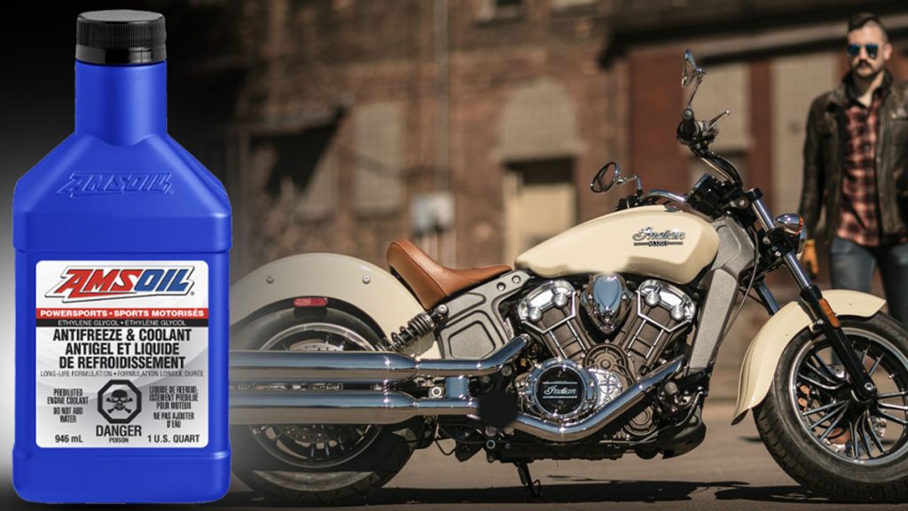 Motorcycle coolant
