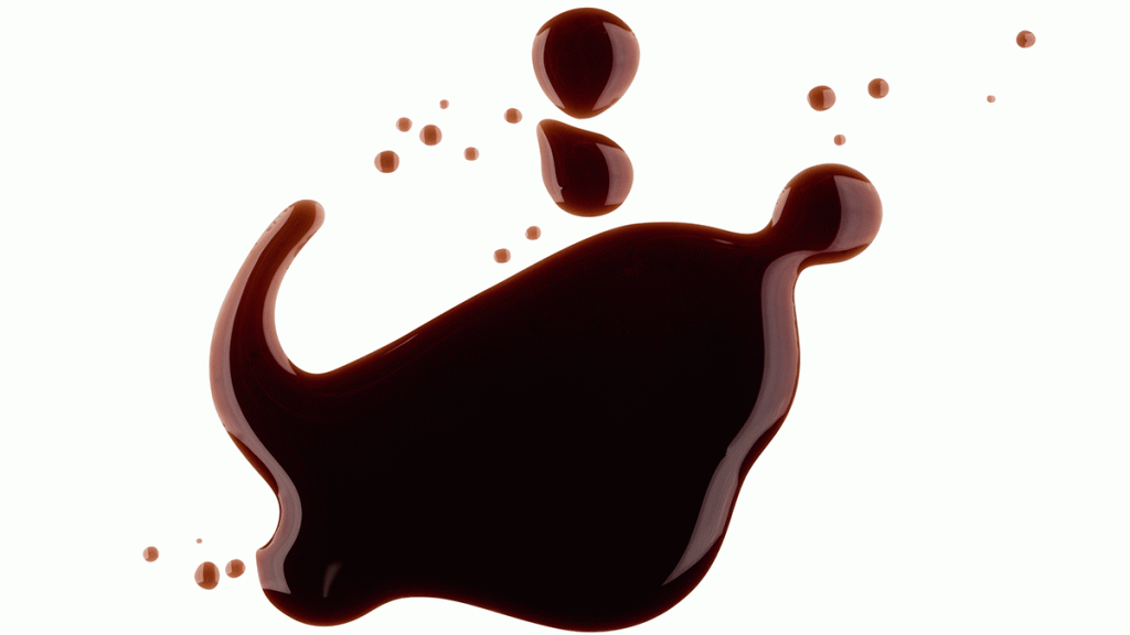 Black motor oil