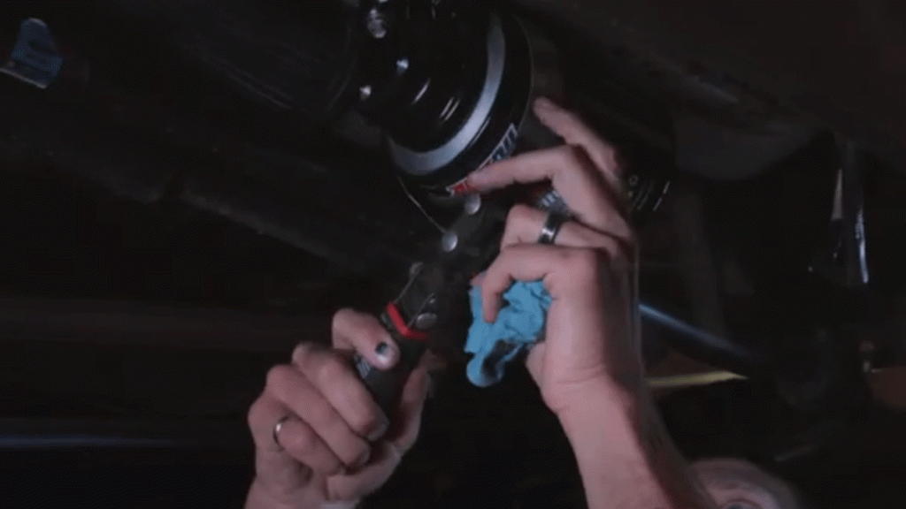 Installing AMSOIL bypass filter system